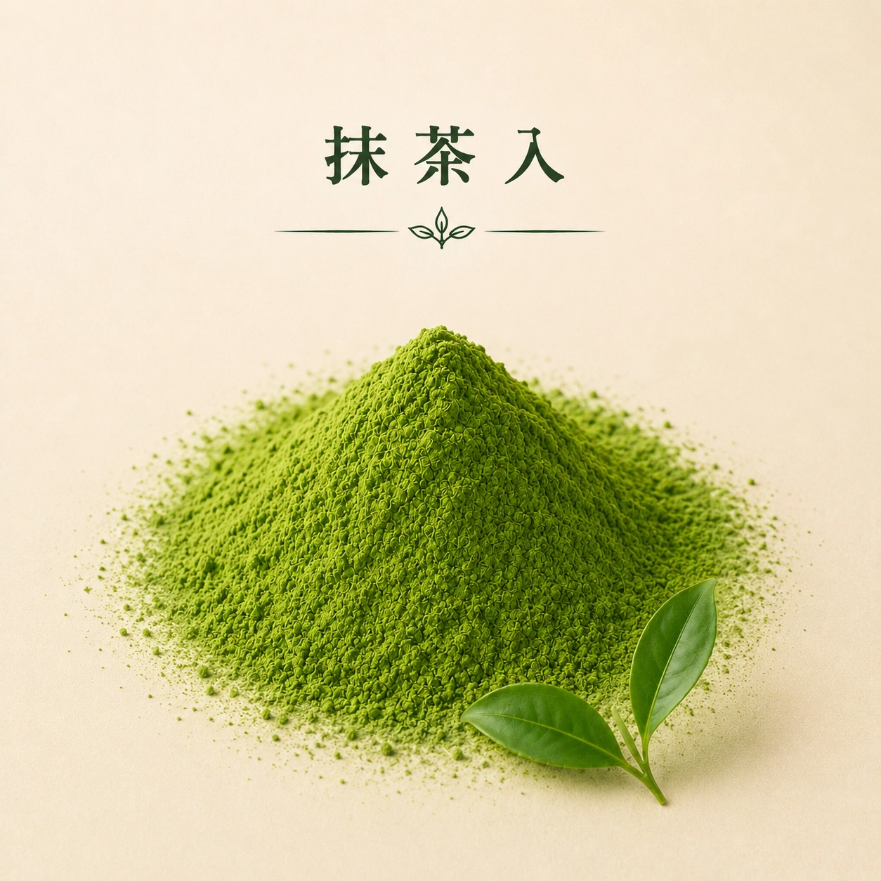 星野製茶園の八女抹茶をブレンド