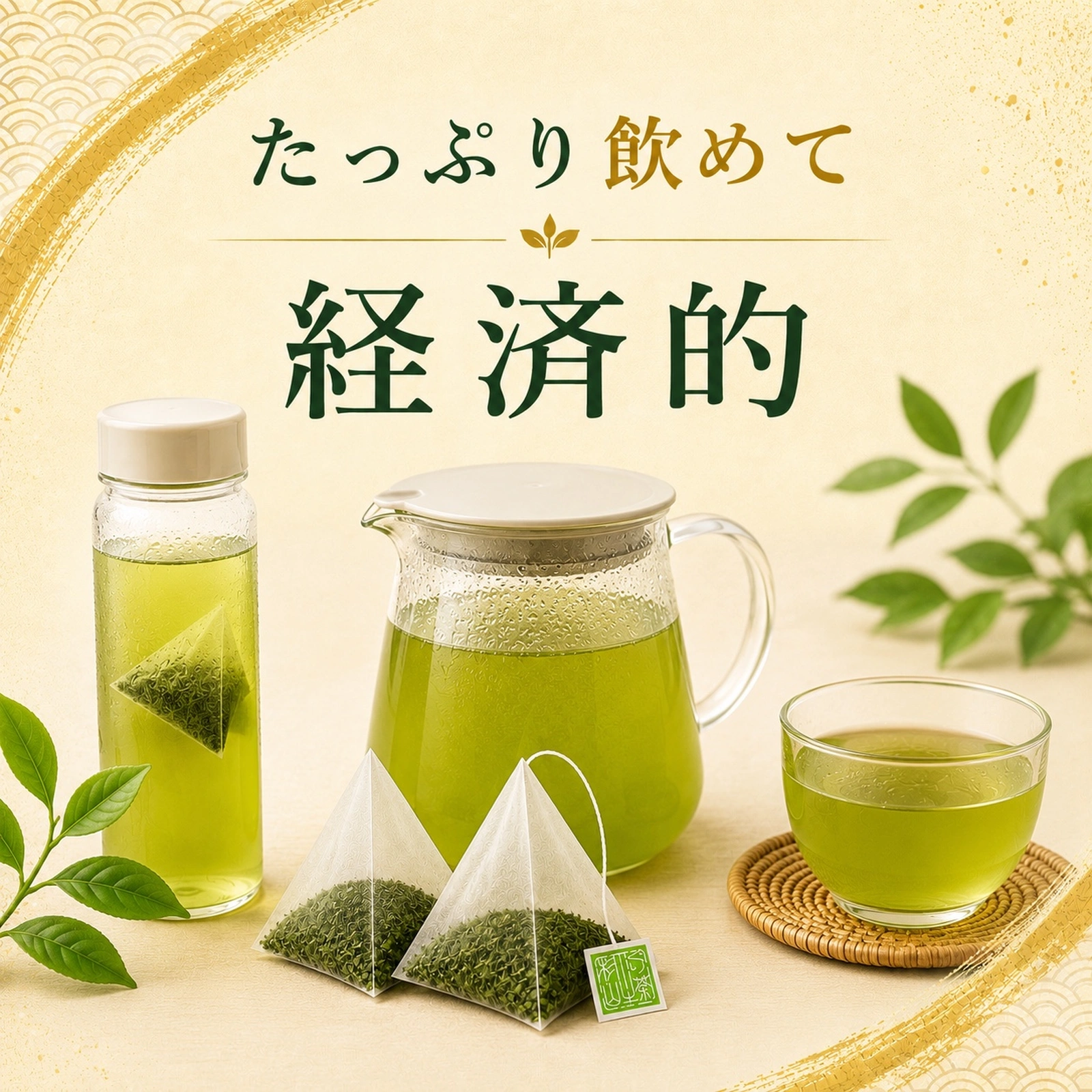 たっぷり飲めて経済的