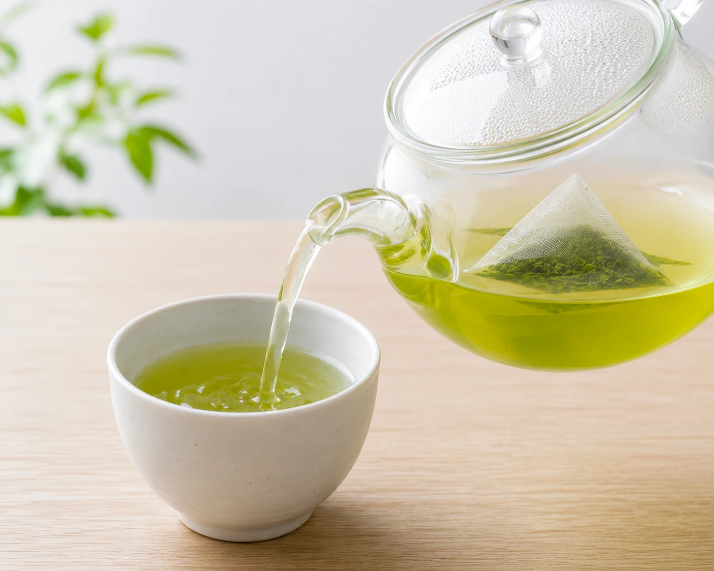 ぐり茶 お徳用ティーバッグ50個入(ひもなし) ホットでの淹れ方