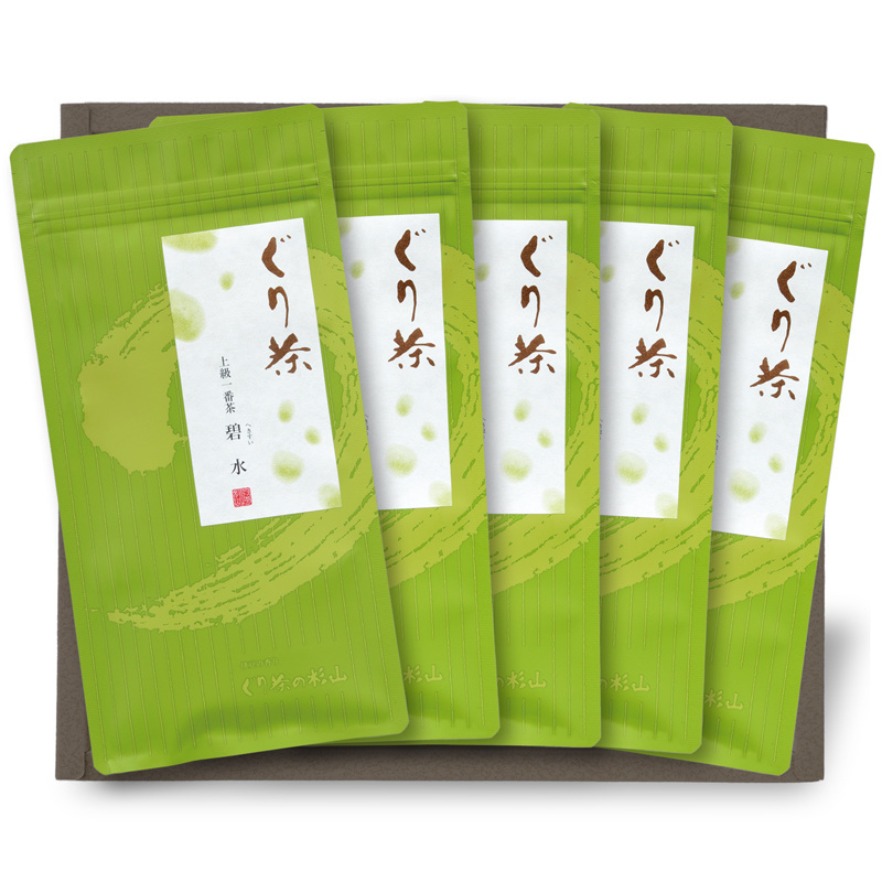 ぐり茶 碧水へきすい　五本セット