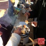 伊東温泉 めちゃくちゃ市 ひもの試食